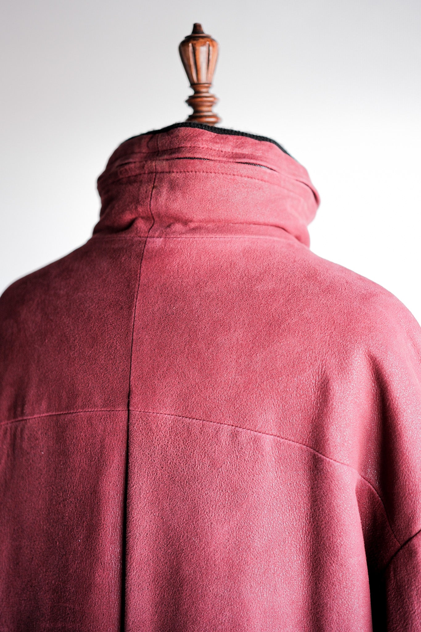 ［~90's］Old SERAPHIN Leather Reverseable Jacket Size.50