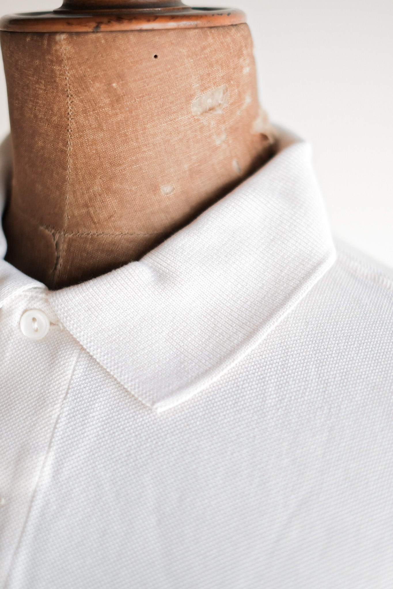 ［~80's］CHEMISE LACOSTE S/S Polo Shirt Size.4 "Ecru"
