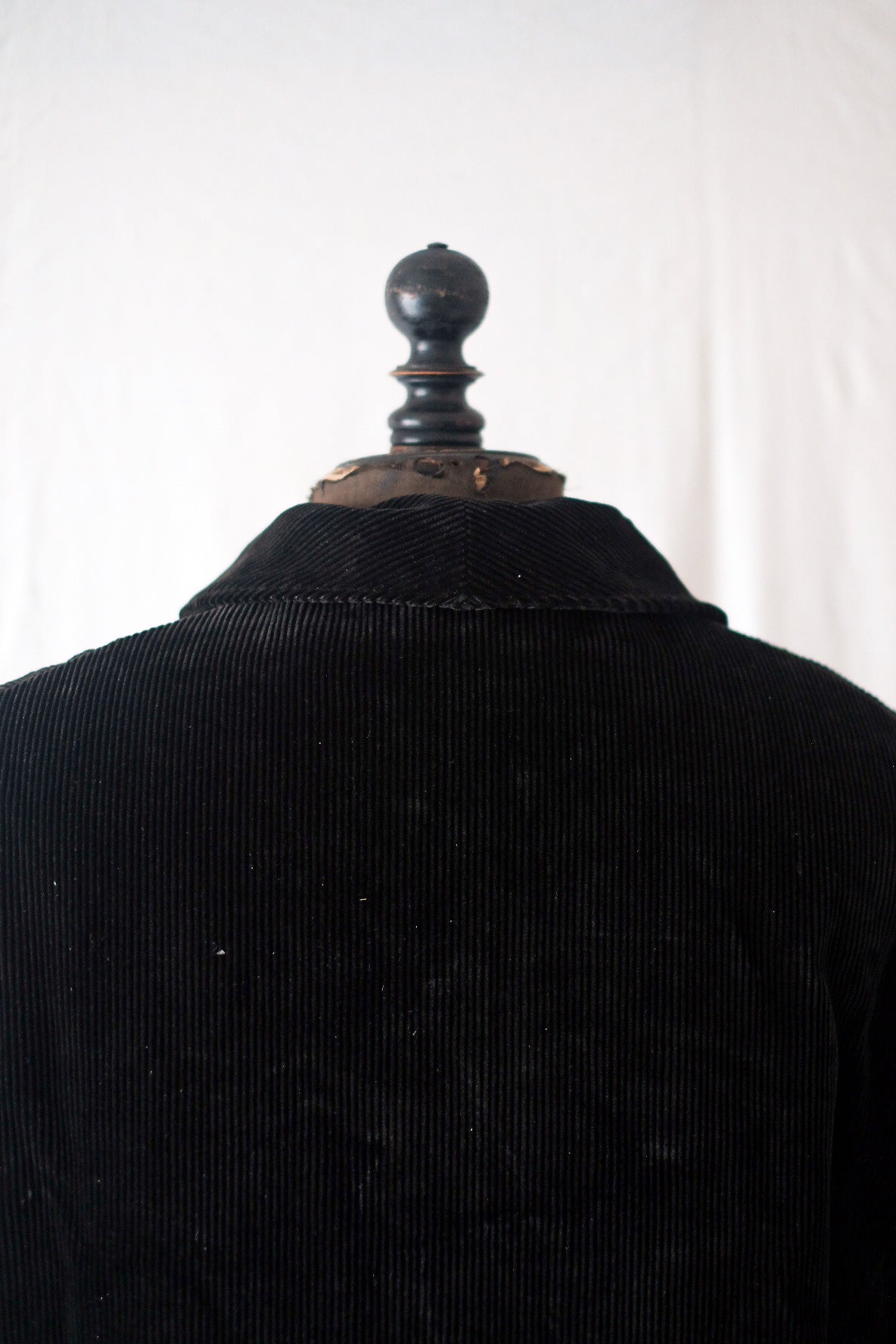 【~40's】French Vintage Black Corduroy Hunting Jacket “Dead Stock”